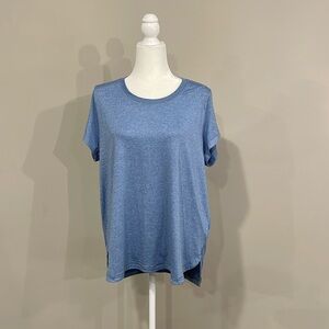 Athleta Blue Short Sleeve Tee